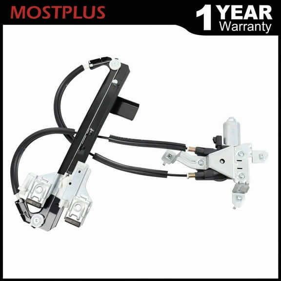 MOSTPLUS Rear Left Power Window Regulator with Motor for 2000-2006 GMC Yukon Chevy Tahoe