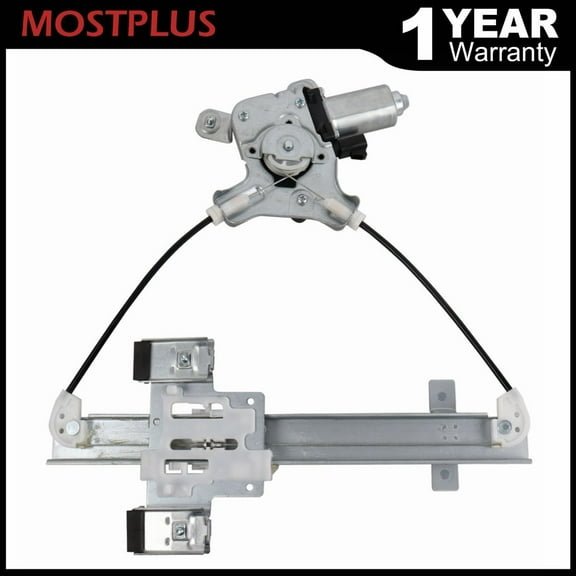 MOSTPLUS Rear Passenger Power Window Regulator & Motor for 2007-2014 Escalade Tahoe Yukon