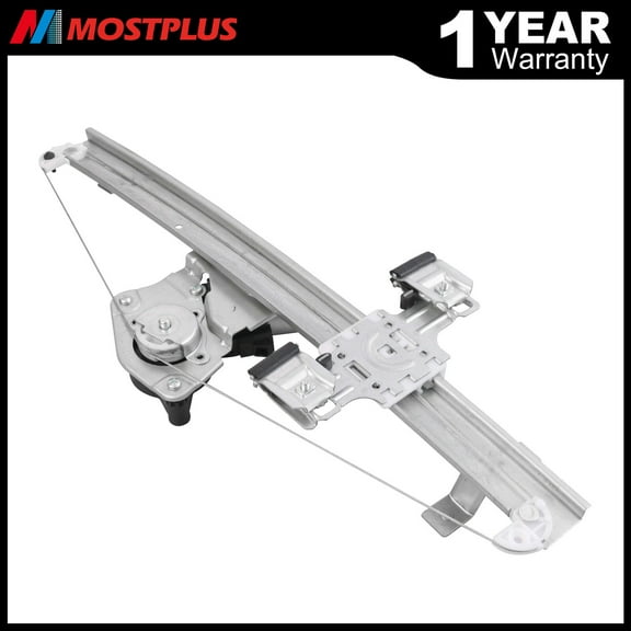 MOSTPLUS Rear Right Power Window Regulator w/ Motor for 07-13 Chevy Silverado GMC Sierra