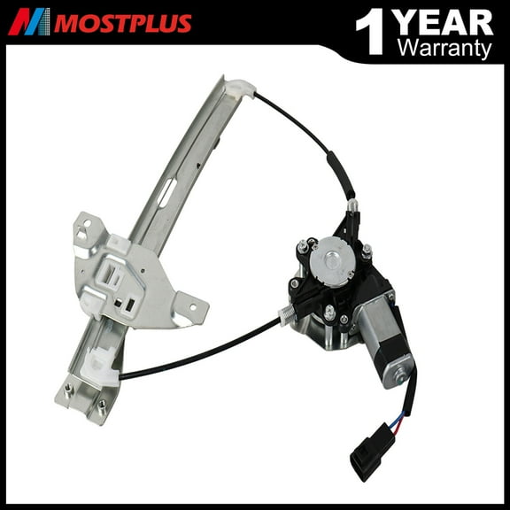 MOSTPLUS Rear Right Side Power Window Regulator Motor Assembly for Chevry Impala Limited