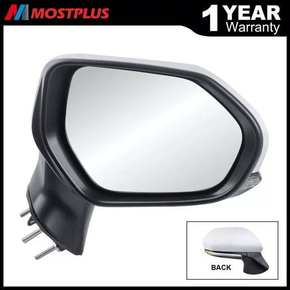 MOSTPLUS Right Side Mirror for Toyota Camry 2018-2020 Power Heated Turn Light Passenger