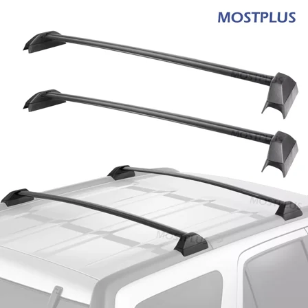 MOSTPLUS Roof Rack Crossbars Rail Rooftop Upper for 2002-2006 Honda CRV with Side Rails