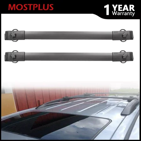 MOSTPLUS Roof Rack Top Cross Bar Luggage Carrier for 2011-2020 Toyota Sienna Aluminum