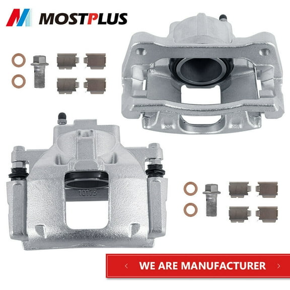 MOSTPLUS Set(2) Front Brake Calipers for 2008-12 Chrysler Town & Country Dodge Grand Caravan