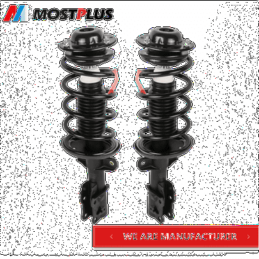 MOSTPLUS Set 2 Front Complete Shocks Struts W/ Springs for 2005-2010 Chevy Cobalt HHR
