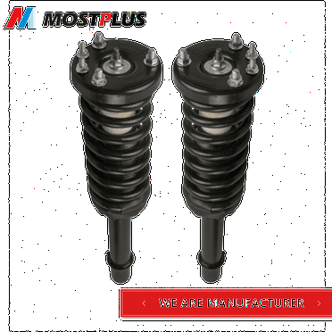 MOSTPLUS Set(2) Front Complete Struts Assembly w/ Coil Spring for 2003-2007 Honda Accord