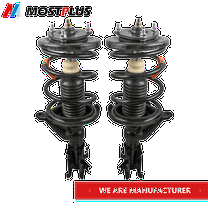MOSTPLUS Set 2 Front Shock Struts Absorbers for 2001-2005 Honda Civic 2001-2003 Acura EL
