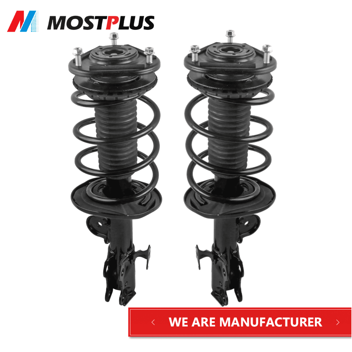 MOSTPLUS Set(2) Front Shock Struts Assembly for 2008-2015 Scion xB 2.4L FWD 11421 11422