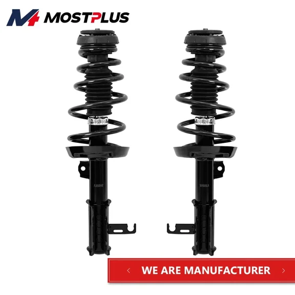 MOSTPLUS Set(2) Front Shocks Struts Assembly for 2012-2015 Chevrolet Cruze 1.8L 1.4L