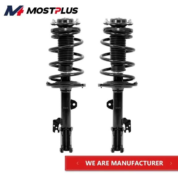 MOSTPLUS Set(2) Front Shocks Struts for 10-15 Lexus RX350 RX450h 10-13 Toyota Highlander
