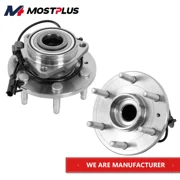 MOSTPLUS Set2 Front Wheel Hub Bearing Assembly for GMC Yukon Chevy Tahoe Silverado 1500