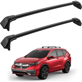 Honda Odyssey 2011-2017 Black Roof Rack, Cargo Cross Bars Car