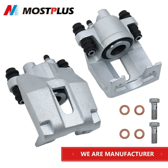 MOSTPLUS Set(2) Rear Brake Calipers for 2004-2011 Ford F-150 2006-2008 Lincoln Mark LT V8