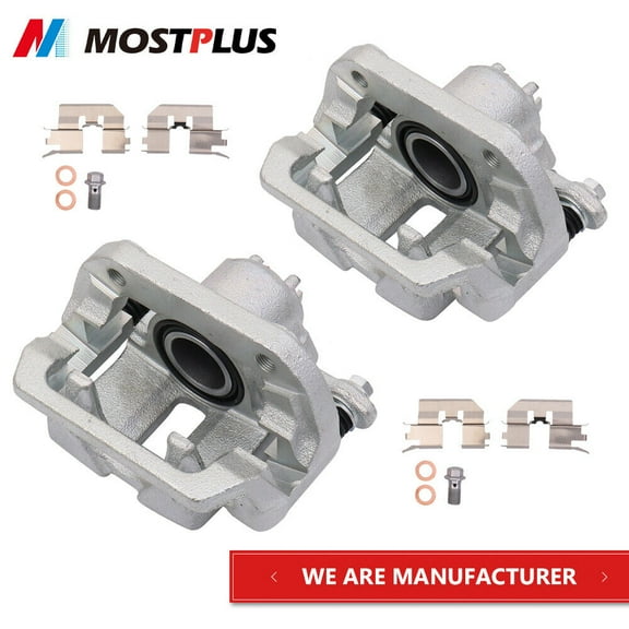 MOSTPLUS Set(2) Rear Brake Calipers w/ Steel Piston for 2005-2010 Honda Odyssey 19-B2928