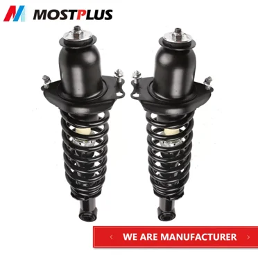 MOSTPLUS Set(2) Rear Complete Shock Struts w/ Coil Springs for 2003-2008 Toyota Corolla
