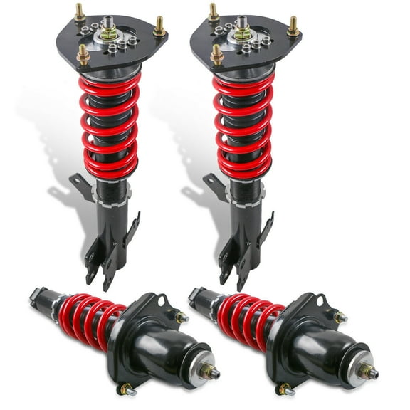 MOSTPLUS Set(4) Adjustable Height Coilover Strut for 2003-2008 Toyota Corolla Matrix 1.8L