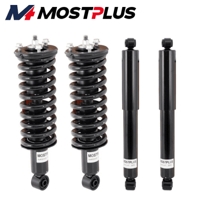 MOSTPLUS Set(4) Front Complete Strut Rear Shock Absorber For 2005-2019 Nissan Frontier V6