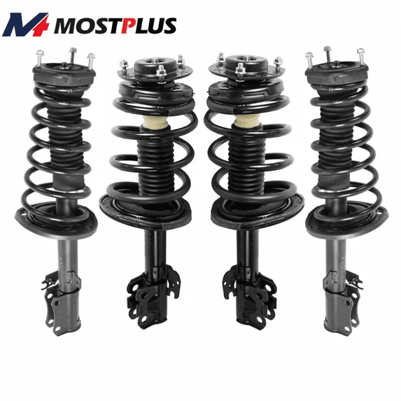 MOSTPLUS 4PCS Front & Rear Complete Shock Struts Assembly for 2007-2011 Toyota Camry