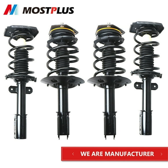 MOSTPLUS Set(4) Front & Rear Complete Struts Assembly for 2005-2009 Buick LaCrosse Allure
