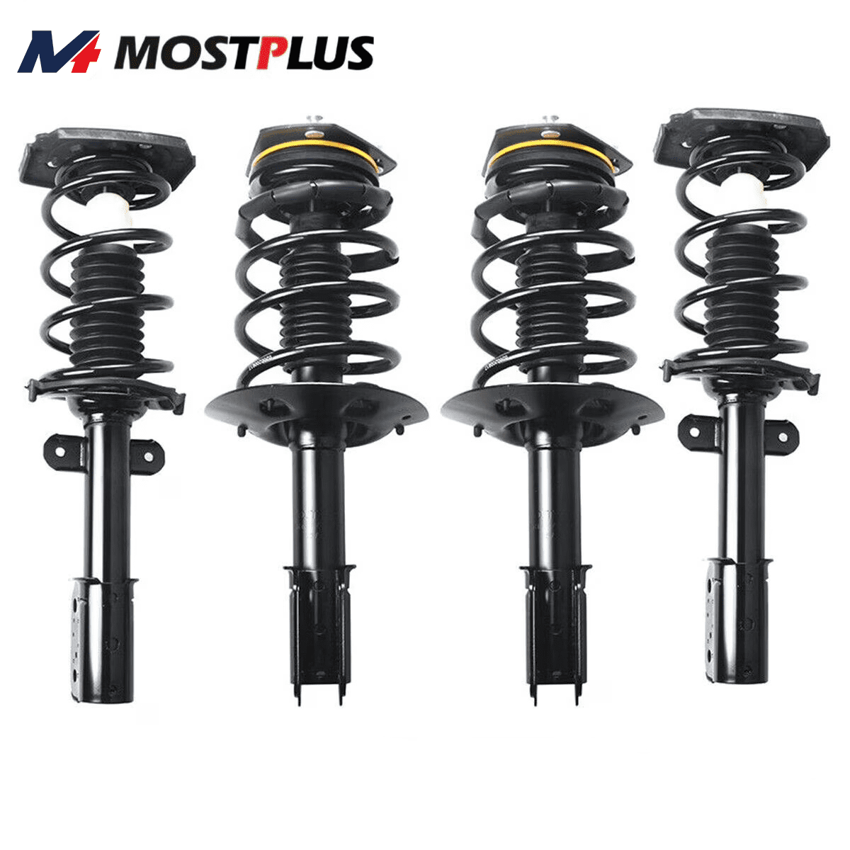 MOSTPLUS Set(4) Front & Rear Complete Struts Assembly for 2005-2009 Buick LaCrosse Allure