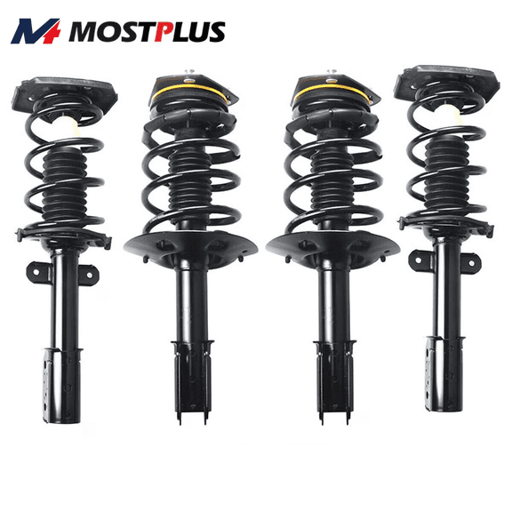 MOSTPLUS Set(4) Front & Rear Complete Struts Assembly for 2005-2009 Buick LaCrosse Allure