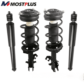MOSTPLUS 4PCS Front & Rear Complete Struts Shock Absorbers for 2007-2011 Nissan Versa All Models 2012 Nissan Versa 1.8L Hatchback Only