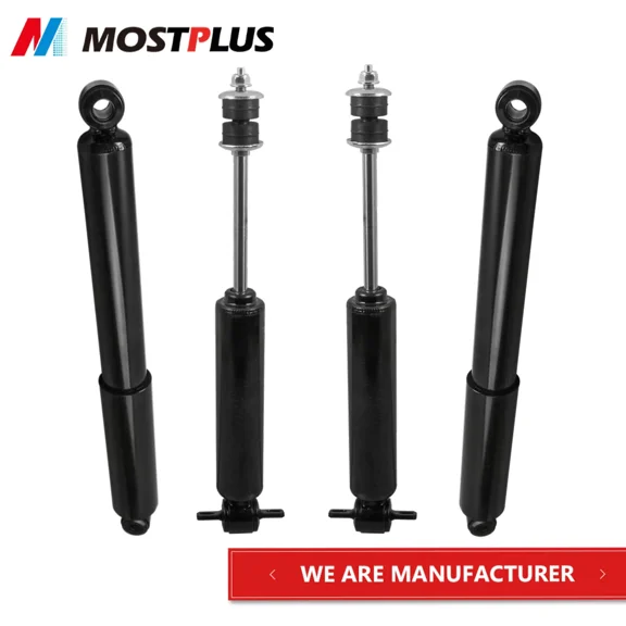 MOSTPLUS Set(4) Front Rear Shock Absorbers Assembly for 1995-2004 Toyota Tacoma RWD LH RH