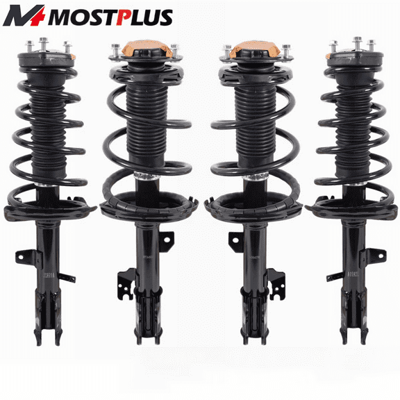 MOSTPLUS Set(4) Front & Rear Shock Struts Assembly for Lexus RX330 Toyota Highlander AWD