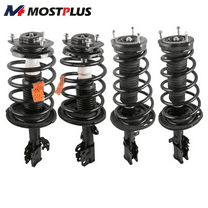 MOSTPLUS Set 4 Front & Rear Strut Shocks w/ Coil Spring for 04-06 Toyota Camry Solara ES330