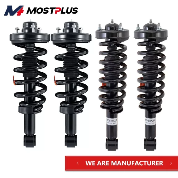 MOSTPLUS Set(4) Front Rear Struts Complete Spring Assembly for Ford Expedition Navigator