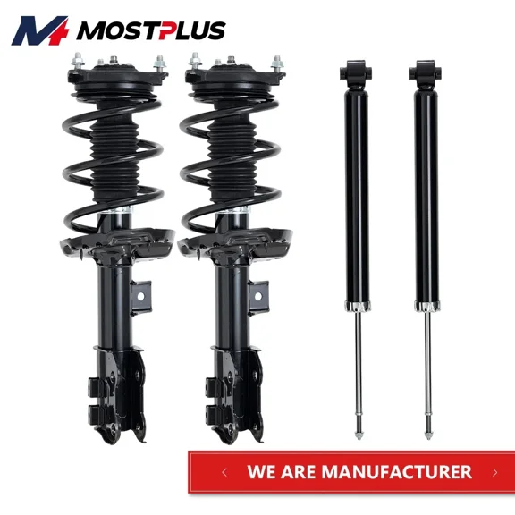 MOSTPLUS Set(4) Front&Rear Struts Shock Absorber for 2016-2019 Hyundai Sonata Kia Optima