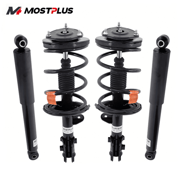 MOSTPLUS Set 4 Front Struts & Rear Shock Absorbers for Kia Sedona Hyundai Entourage