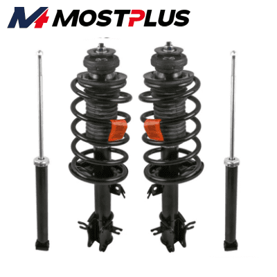 MOSTPLUS Set(4) Shock Struts Assembly For 2005-2008 Pontiac Wave 2004-2011 Chevy Aveo