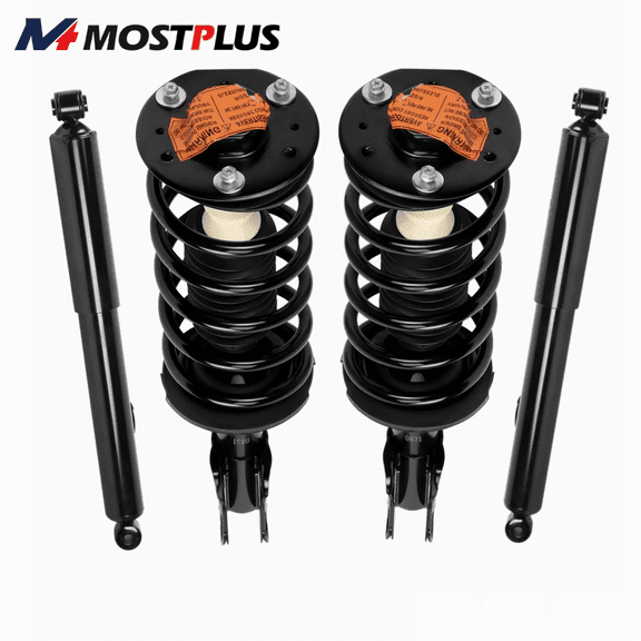 MOSTPLUS Set(4) Shocks Absorbers Struts Assembly for 07-10 Chevy Equinox 08-10 Saturn Vue