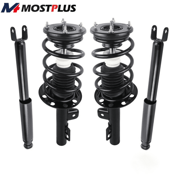 MOSTPLUS Set(4) Shocks Struts Assembly for Ford Flex 4Door 3.5L 2009-2012 Front Rear Side