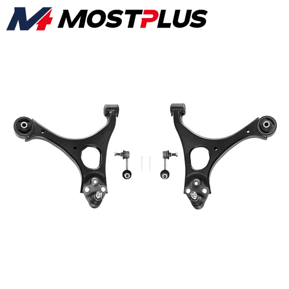 MOSTPLUS Set Front Lower Control Arms w/ Ball Joints for 2006-2011 Honda Civic Acura CSX