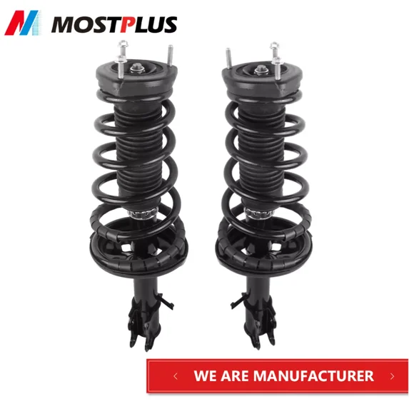 MOSTPLUS Set of 2 Complete Rear Shocks Struts Assembly for Lexus RX300 Toyota Highlander AWD