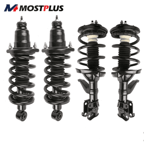 MOSTPLUS Set of 4 Front & Rear Complete Struts Assembly for 2003-2011 Honda Element 2.4L