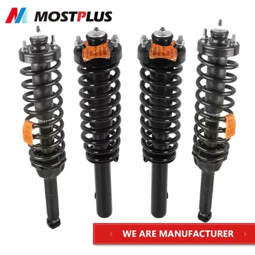 MOSTPLUS Set of 4 Front & Rear Shock Struts Assembly for 1997-2001 Honda CR-V 171325 171583