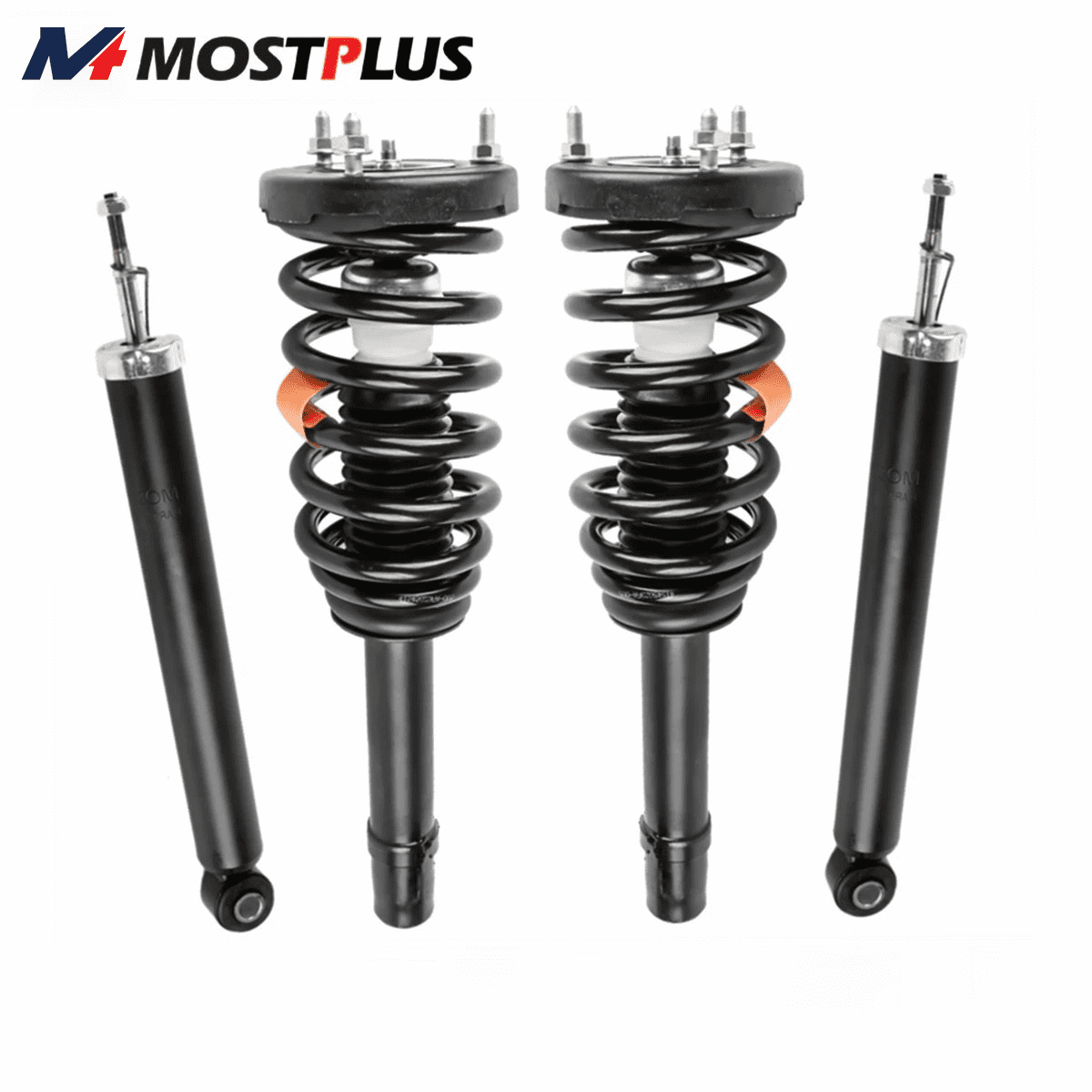 MOSTPLUS Set(4) Shock Struts Assembly for 2006-2010 Hyundai Sonata Azera 172281 349060