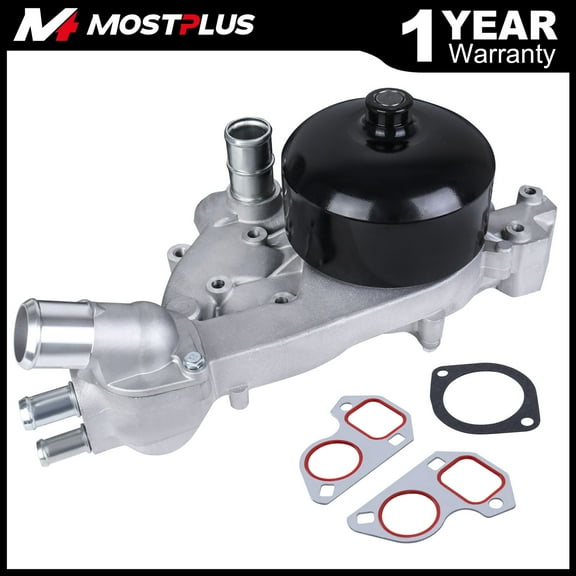 MOSTPLUS Water Pump w/ Thermostat for Chevy Camaro Corvette Pontiac Firebird GTO V8 5.7L