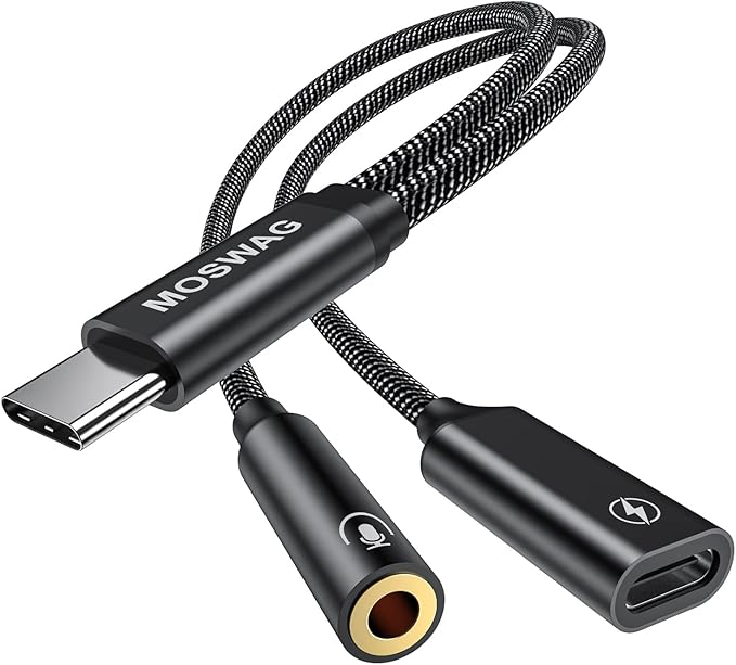 Adaptateur USB-C Vers Jack 6,35 Mm - Pour Casque, Ampli Et Smartphone