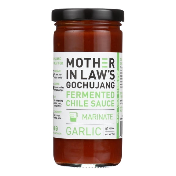 MOTHER IN LAW - Spicy Gochujang Kimchi Sauce for Cooking and Dipping - 9 Oz, Case of 6