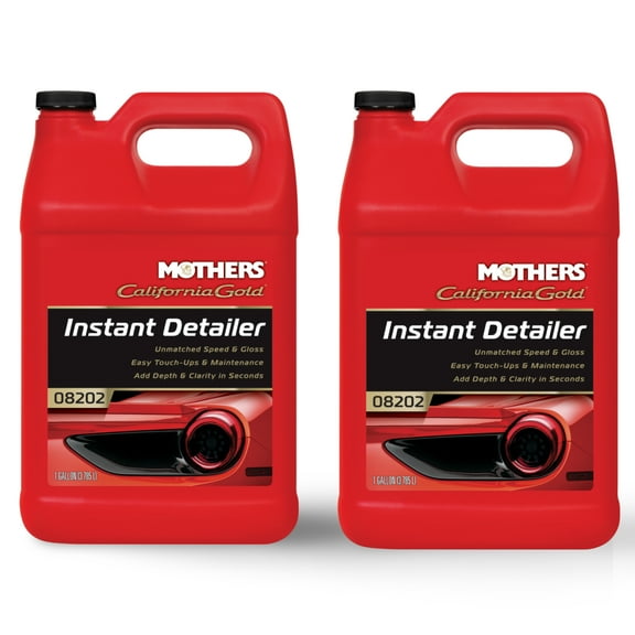 MOTHERS 08202 California Gold Instant Detailer Showtime 2 PACK - Unmatched Gloss - 1 gal.