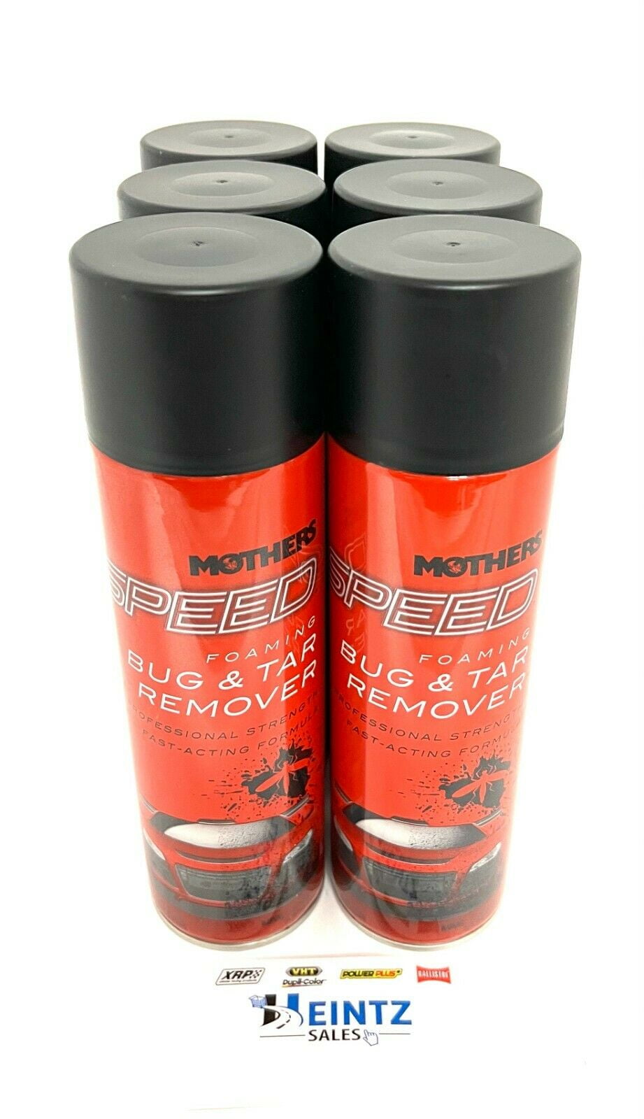 Mothers 18.5 oz. Speed Foaming Bug and Tar Remover Aerosol Spray (2-Pack)