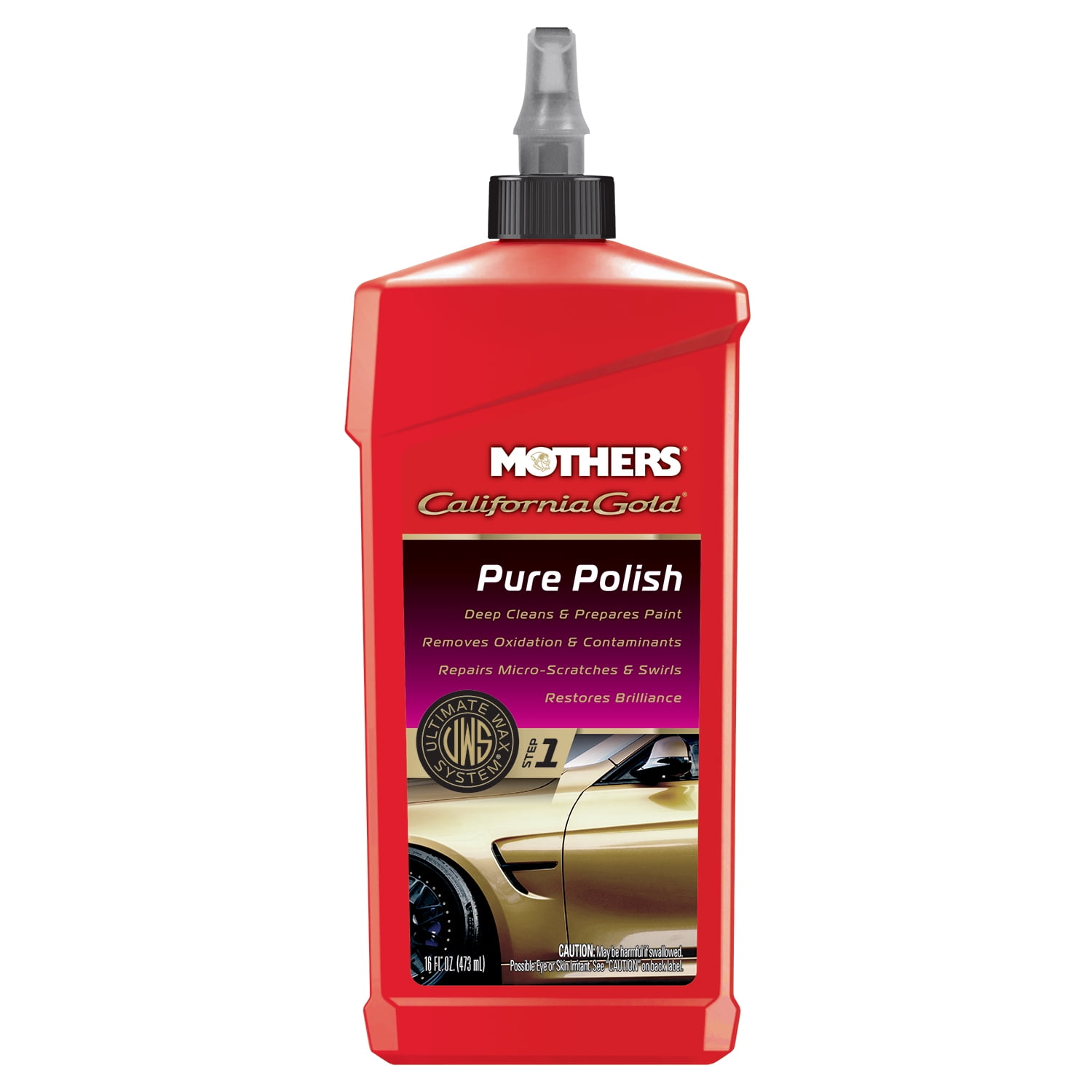 MOTHERS CALIFORNIA GOLD PURE POLISH 16 OZ