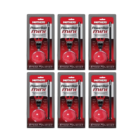 Mothers PowerBall Mini with Extension Wheel Polisher