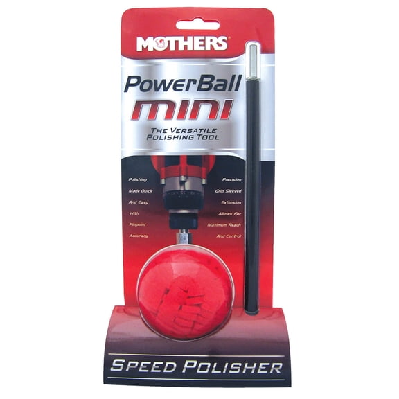 Mothers PowerBall Wheel Polisher Mini with Extension