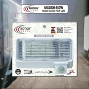 MOTION-GUARD, MG1000-450W, 12 Volt Exterior Motion RV LED Porch Light, RV Security Motion Porch Light, White