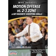 MOTION OFFENSE VS. 2-3 ZONE & MY FAVORITE SHOOTING DRILLS RHOADES